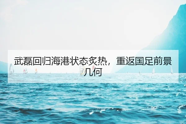 武磊回归海港状态炙热，重返国足前景几何